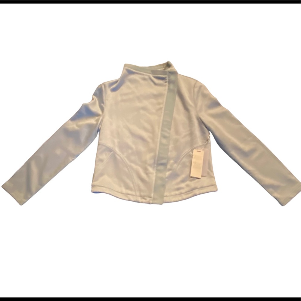 NWT Nvelop thick moto jacket  jacket in ice  blue no size tags see measu…